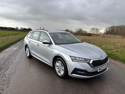 Used Skoda Octavia SE Technology 115 HP (84 kW) 2022 Silver Estate