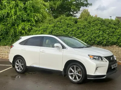Used Lexus RX450h 2014 White SUV
