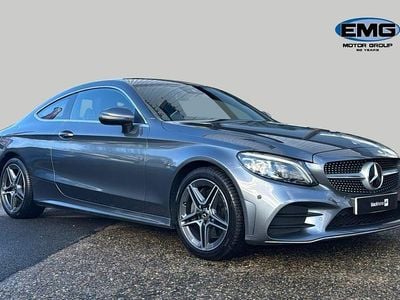 Used Mercedes C300 AMG Line Premium 258 HP (189 kW) 2019 Grey Coupe