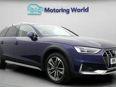 Used Audi A4 Allroad Sport 204 HP (150 kW) 2021 Blue Estate