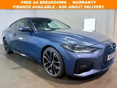 Used BMW 420 M Sport 190 HP (139 kW) 2021 Blue Coupe