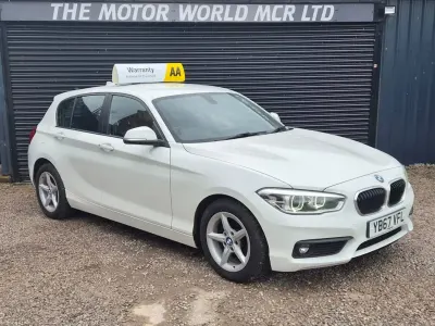 Used BMW 116 Comfort Edition 2018 White Hatchback
