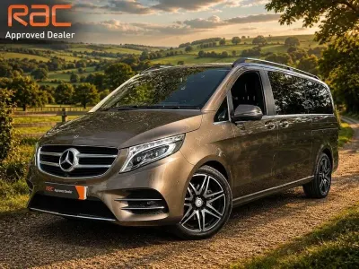 Used Mercedes V250 AMG line 190 HP (139 kW) 2017 Indium grey MPV