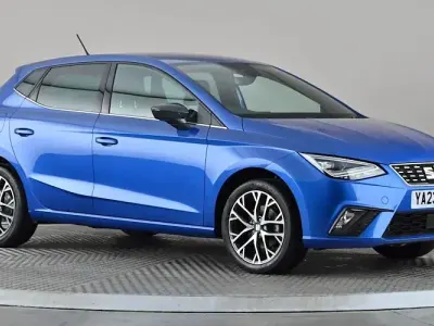 Used Seat Ibiza XCELLENCE 110 HP (80 kW) 2023 Blue Hatchback