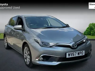 Used Toyota Auris Hybrid 136 HP (100 kW) 2017 Grey Hatchback