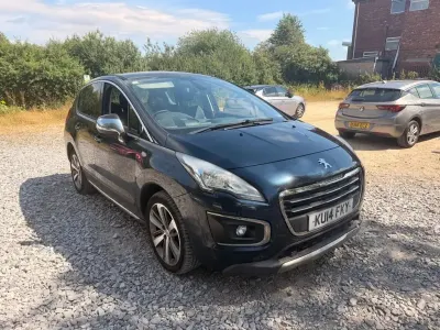 Used Peugeot 3008 Allure 115 HP (84 kW) 2014 Blue Estate