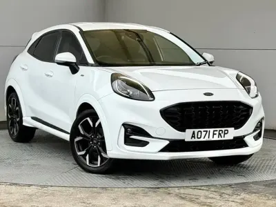Used Ford Puma ST-Line X 125 HP (91 kW) 2021 White SUV
