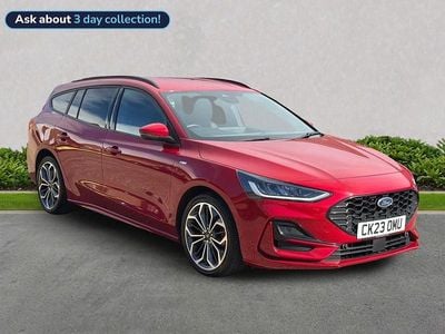 Used Ford Focus ST-Line X 2023 Red Estate