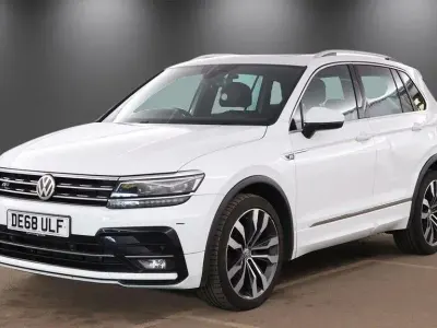 Używany VW Tiguan R-line 150 KM (110 kW) 2018 Biały SUV