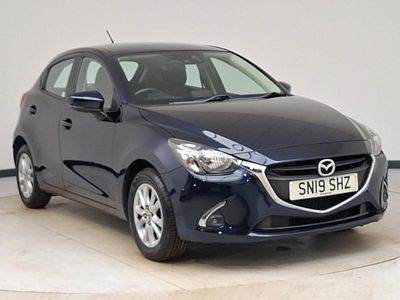 Usado Mazda 2 90 HP (66 kW) 2019 Azul Citadino