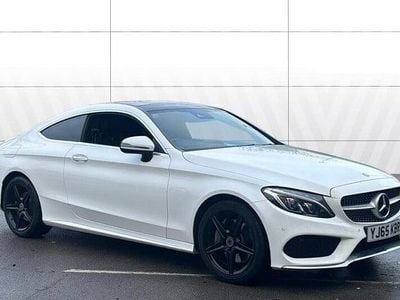 Used Mercedes C250 AMG Line Premium Plus 204 HP (150 kW) 2016 White Coupe