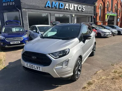 Used Ford Ecosport ST-Line 125 HP (91 kW) 2020 Silver SUV