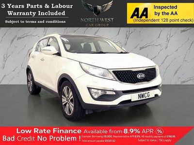 Used Kia Sportage 114 HP (83 kW) 2015 White SUV