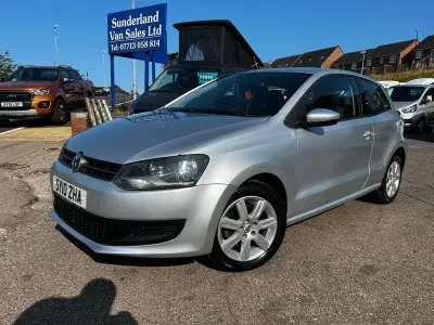 Used VW Polo SE 85 HP (62 kW) 2010 Silver Hatchback