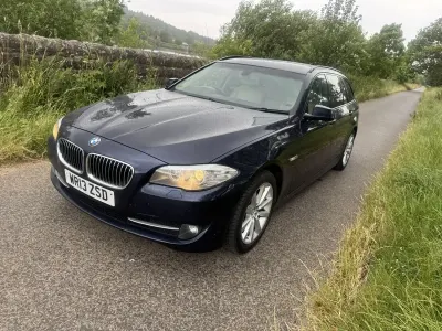 Used BMW 520 Comfort Edition 184 HP (135 kW) 2013 Blue Estate