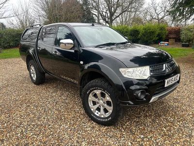Black Used 2015 Mitsubishi L200 Warrior Pickup | £7,995 (Expensive)