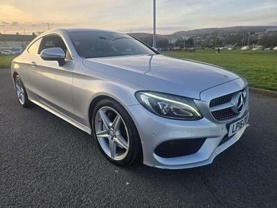 Used Mercedes C250 AMG line 2016 Silver Coupe