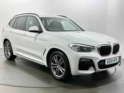 Begagnad BMW X3 M Sport 184 HK (135 kW) 2019 Vit SUV