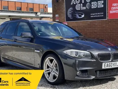 Begagnad BMW 520 M Sport 2010 Grå Kombi