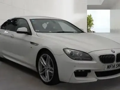 Begagnad BMW 640 M Sport 2014 Vit Sportkupé