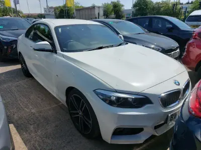 Used BMW 218 M Sport 136 HP (100 kW) 2017 White Coupe