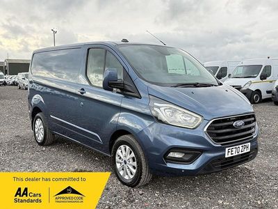 Used Ford Transit Custom Limited 130 HP (95 kW) 2020 Blue Van