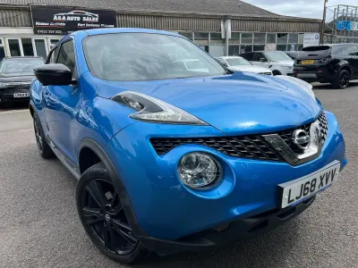 Used Nissan Juke Tekna 2018 Blue SUV