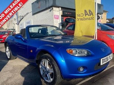Used Mazda MX5 126 HP (92 kW) 2006 Blue Cabriolet