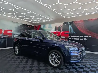 Used Audi Q5 Sport 190 HP (139 kW) 2017 Blue SUV