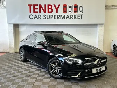 Used Mercedes CLA250 AMG Line Premium Plus 2020 Black Sedan