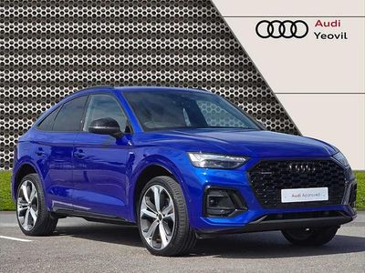 Used Audi Q5 Sportback Black Edition 200 HP (147 kW) 2024 Blue SUV