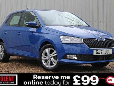 Blue Used 2021 Skoda Fabia SE Hatchback | £8,490 (Good price)