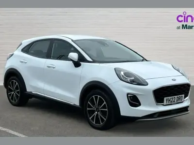 Begagnad Ford Puma Titanium 125 HK (91 kW) 2022 Vit SUV