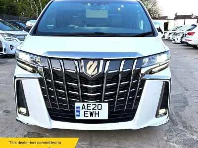 Begagnad Toyota Alphard Edition 182 HK (133 kW) 2026 Vit Minibuss