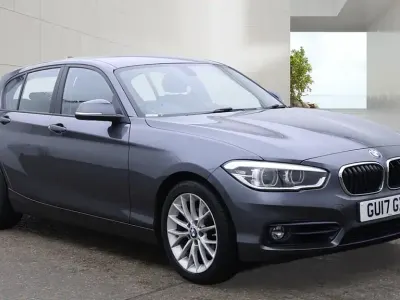 Used BMW 120 Sport Line 190 HP (139 kW) 2017 Grey Hatchback