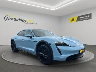 Used Porsche Taycan 350 kW (476 HP) 2022 Blue Estate