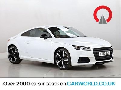 White Used 2017 Audi TT Black Edition Coupe | £13,413 (Fair price)