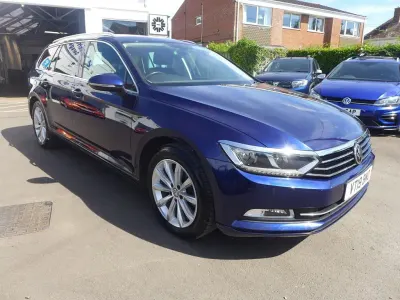 Used VW Passat Business 150 HP (110 kW) 2019 Blue Estate