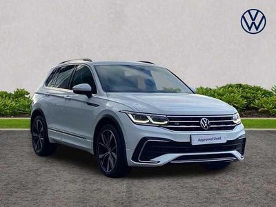 White Used 2023 VW Tiguan R-line SUV | £27,500 (Fair price)