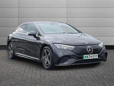 Usado Mercedes EQE350 AMG line 214 kW (292 HP) 2024 Cinzento Sedan