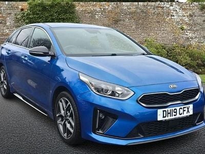 Used Kia ProCeed GT-Line 138 HP (101 kW) 2019 Blue Estate