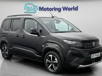 Used Peugeot e-Rifter GTi 100 kW (136 HP) 2025 Black MPV