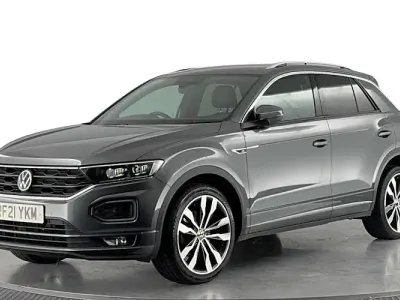 Used VW T-Roc R-line 150 HP (110 kW) 2021 Grey SUV