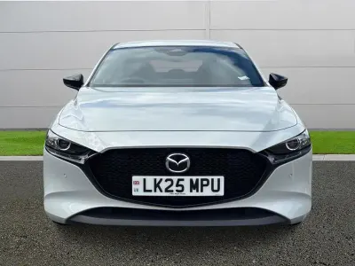 Used Mazda 3 Homura-Line 140 HP (102 kW) 2025 White Hatchback