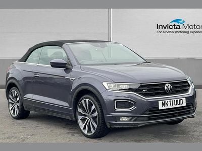 Grey Used 2021 VW T-Roc Cabriolet R-line Cabriolet | £16,850 (Good price)