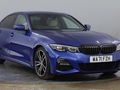 Blue Used 2021 BMW 330 M Sport | £27,190 (Fair price)
