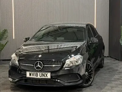Used Mercedes A180 AMG line 107 HP (78 kW) 2018 Hatchback
