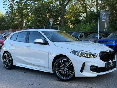 Used BMW 118 M Sport 140 HP (102 kW) 2020 White Hatchback