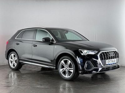 Used Audi Q3 S-Line 150 HP (110 kW) 2022 Black SUV
