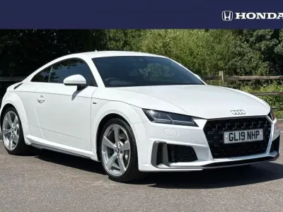Used Audi TT S-Line 245 HP (180 kW) 2019 White Coupe